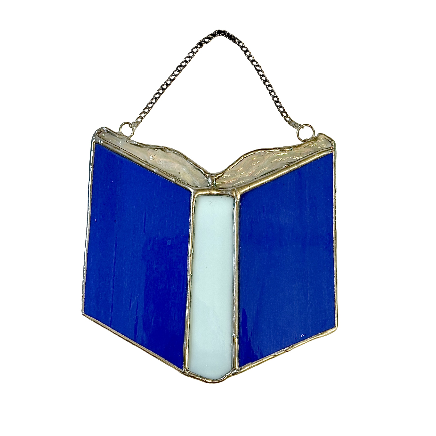 Stained Glass Book Window Hanging III
